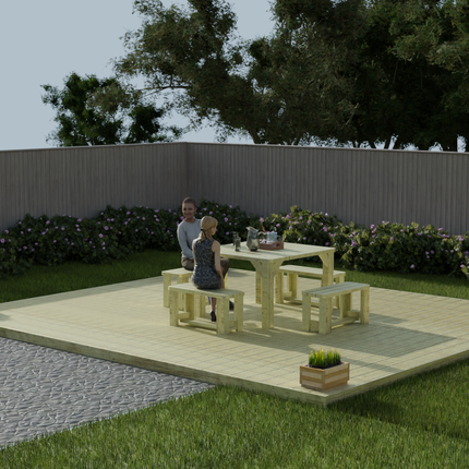 Wooden Decking Kit