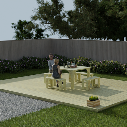 Wooden Decking Kit