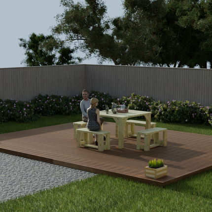 Wooden Decking Kit