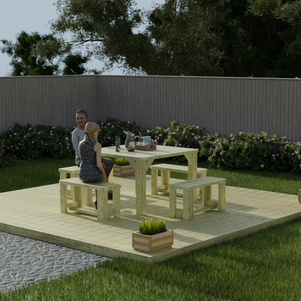 Wooden Decking Kit