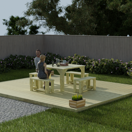 Wooden Decking Kit