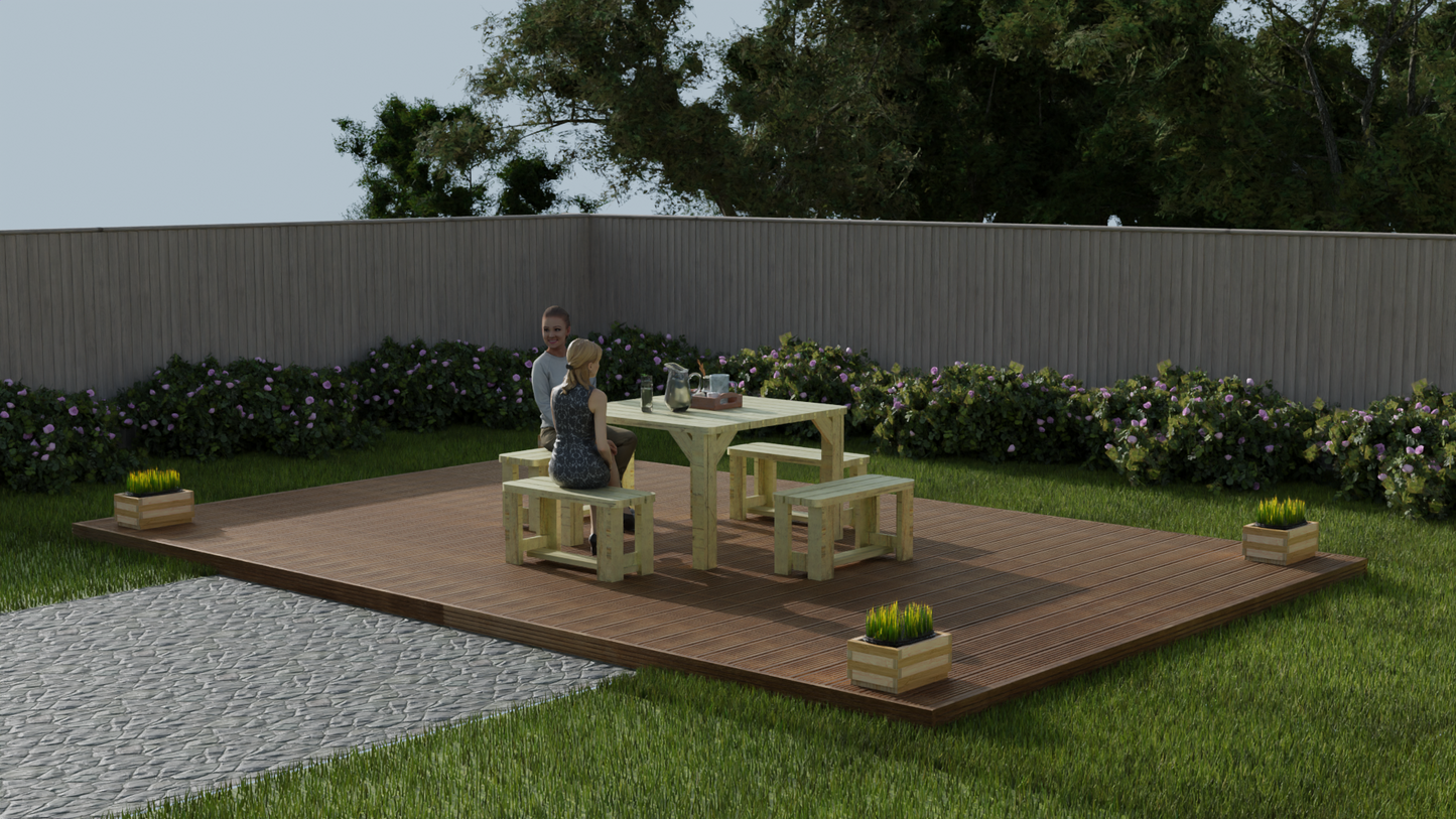 Wooden Decking Kit