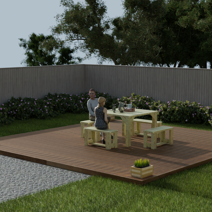 Wooden Decking Kit