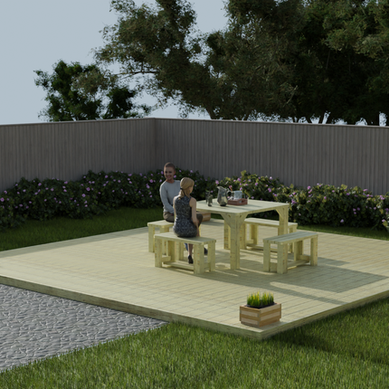 Wooden Decking Kit
