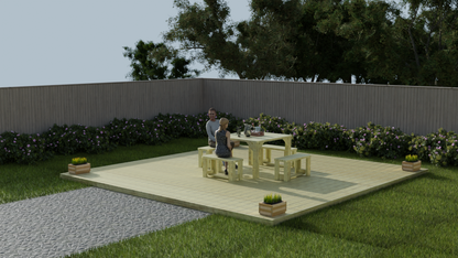 Wooden Decking Kit
