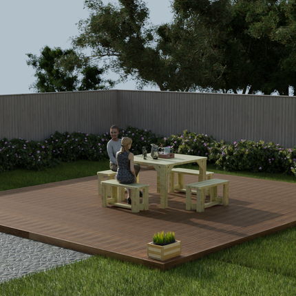 Wooden Decking Kit