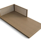 3m x 4.8m / Rustic Brown