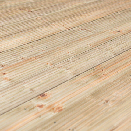 Ovolo Wooden Pergola and Decking Kit