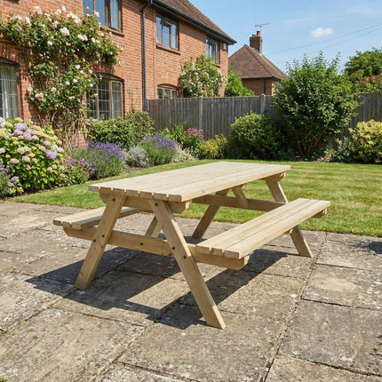 Fortem Pub Style Picnic Table Benches Set