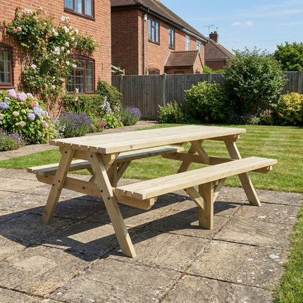 Fortem Pub Style Picnic Table Benches Set
