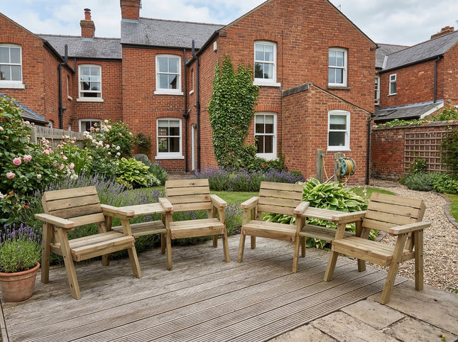 Consilium Heavy-Duty Twin Companion Garden Seat
