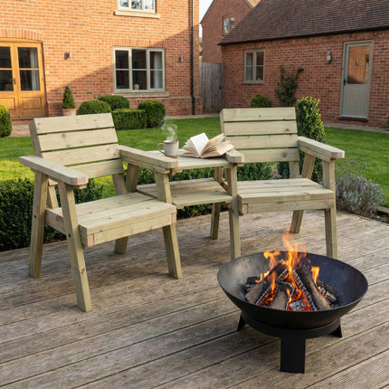 Consilium Heavy-Duty Twin Companion Garden Seat
