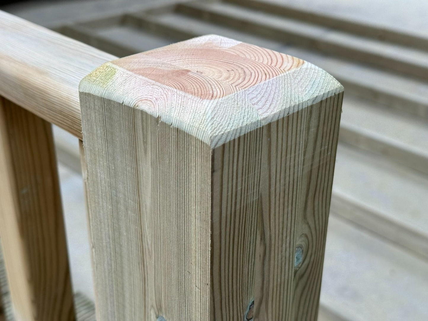 Decking Kit With One Side Balustrade