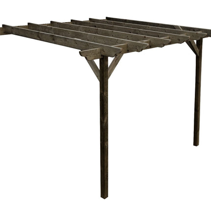 Wall Mounted Wooden Pergola Kit - Dinasty Design