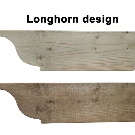 Longhorn Wooden Pergola and Decking Kit
