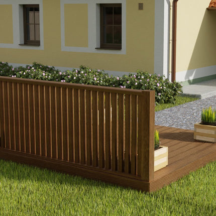 Decking Kit With One Side Balustrade