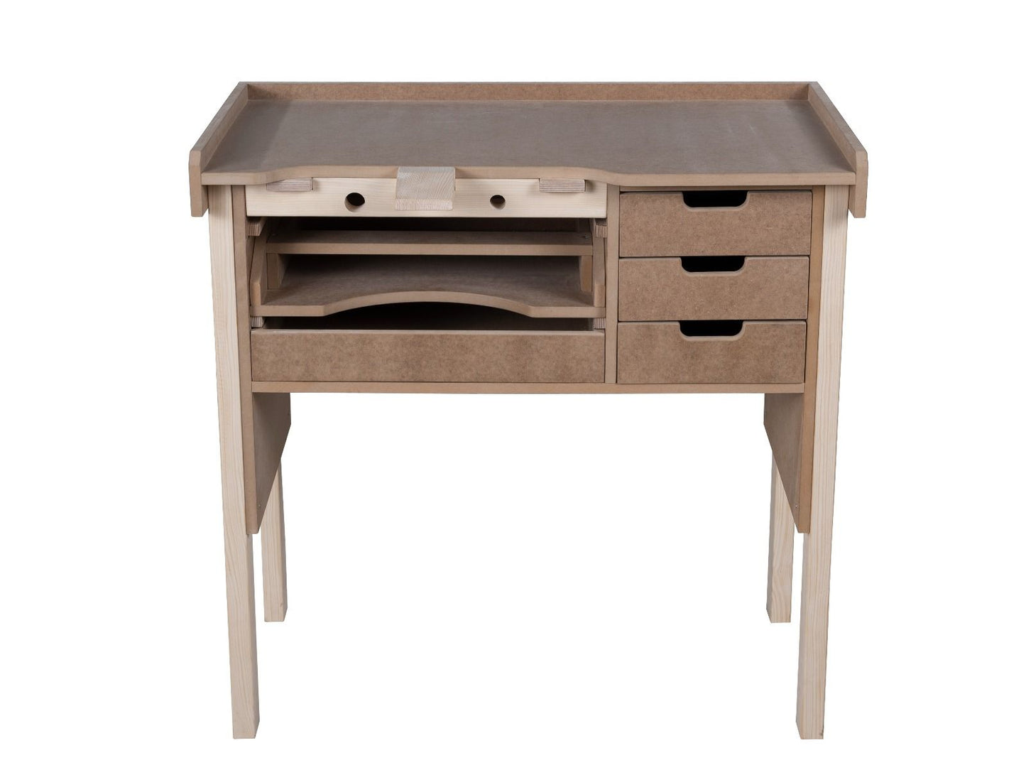 OpiFEX MDF top craftsman/jewellers workbench