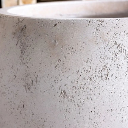 Orbello | Truffle –  35cm Medium Concrete Sphere Planter – 25L Round Plant Pot