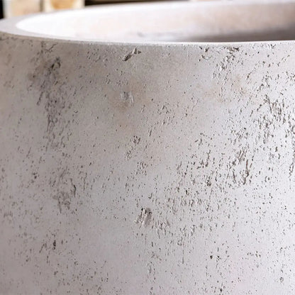 Orbello | Truffle –  35cm Medium Concrete Sphere Planter – 25L Round Plant Pot