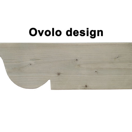 Ovolo Wooden Pergola and Decking Kit