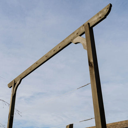 Screen Pergola, Plant Climbing Arbour - Corbel Sculpted Brace