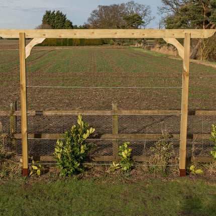 Screen Pergola, Plant Climbing Arbour - Corbel Sculpted Brace