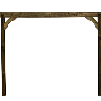 Screen Pergola, Plant Climbing Arbour - Chamfered Sculpted Brace
