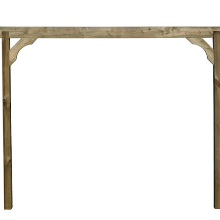Screen Pergola, Plant Climbing Arbour - Chamfered Sculpted Brace