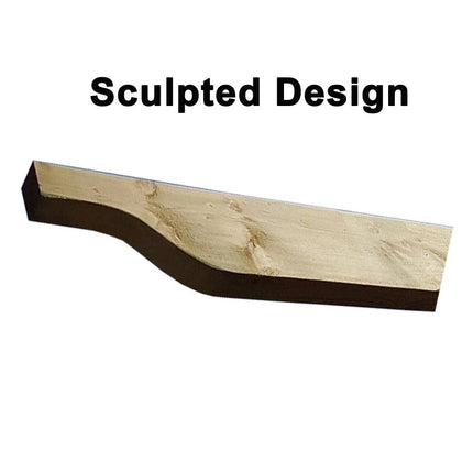 Sculpted Wooden Pergola and Decking Kit