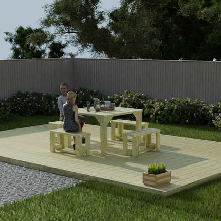 Wooden Decking Kit