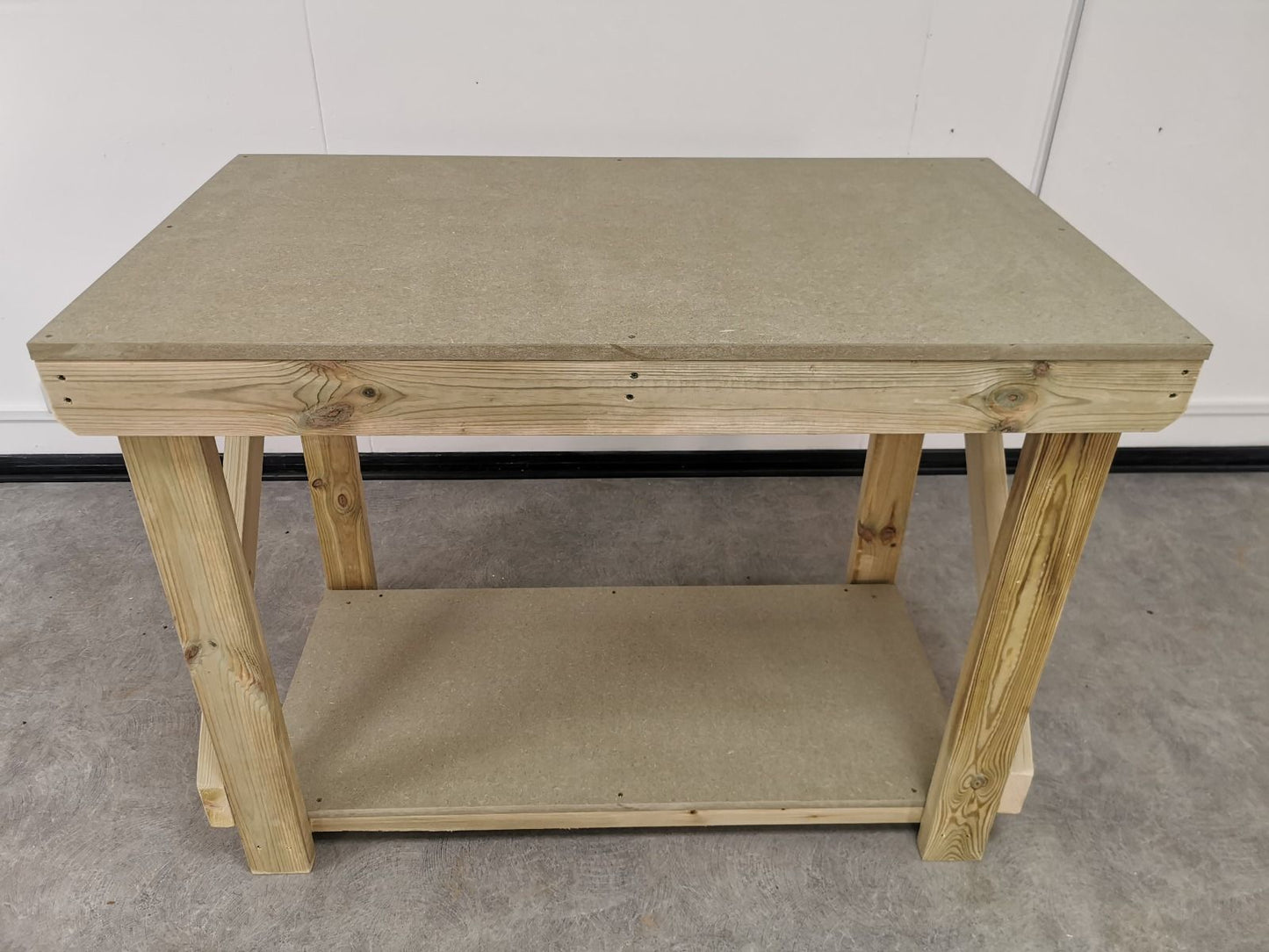Wooden Workbench 18mm uniMDF Moisture Resistant Top
