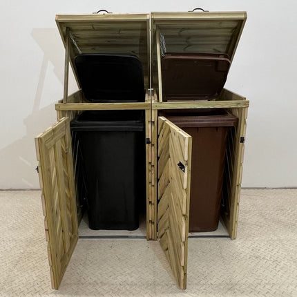 VerdiBin Wheelie Bin Storage Unit