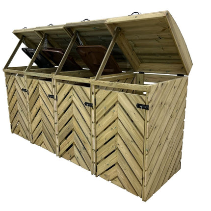 VerdiBin Wheelie Bin Storage Unit