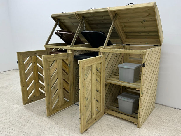 <h1><strong>WHEELIE BIN STORAGE</strong></h1>