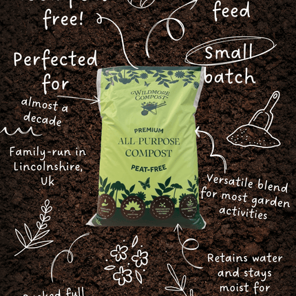 Wildmore Compost All Purpose 1000 Litre Bulk Bag