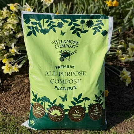 Wildmore Premium Peat Free All-Purpose Compost | Premium UK Made Compost