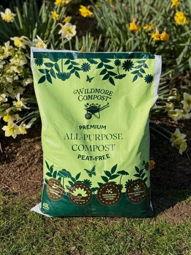 Wildmore Premium Peat Free All-Purpose Compost | Premium UK Made Compost