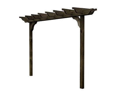 Sculpted Double Beam Pergola, Plant Climbing Arbour - Sculpted brace