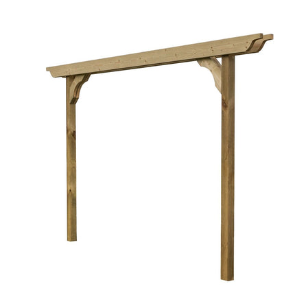 Screen Double Beam Pergola, Plant Climbing Arbour - Sculpted Brace