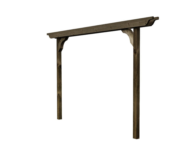 Screen Double Beam Pergola, Plant Climbing Arbour - Sculpted Brace
