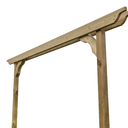 Screen Double Beam Pergola, Plant Climbing Arbour - Sculpted Brace