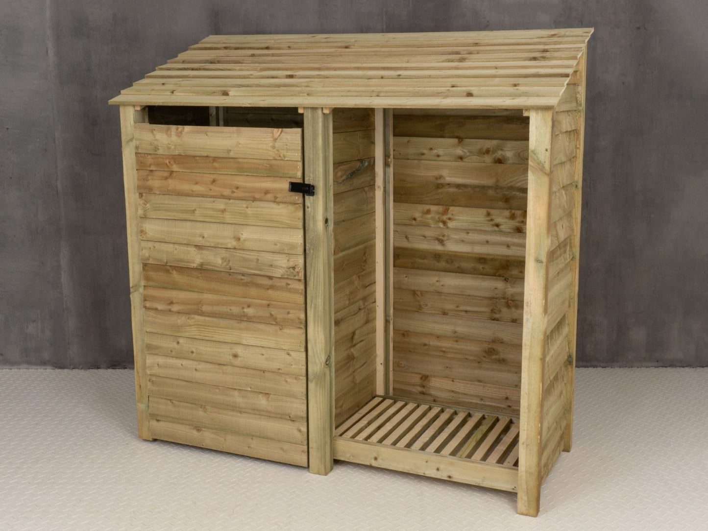 Wooden Garden Tool Storage W-187cm, H-126cm or 180cm, D-88cm