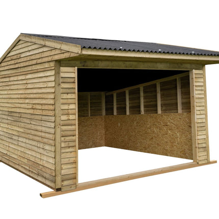 Animal Field Shelter V.6 Open Front/Apex Roof