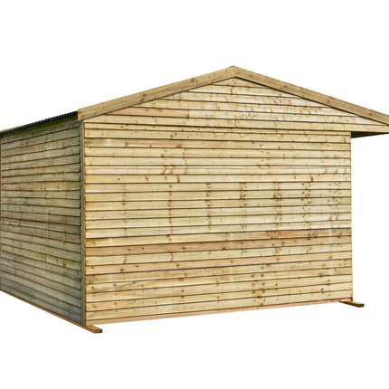 18ft x 12ft Field Shelter with Storage/Tack Feed Room V.4