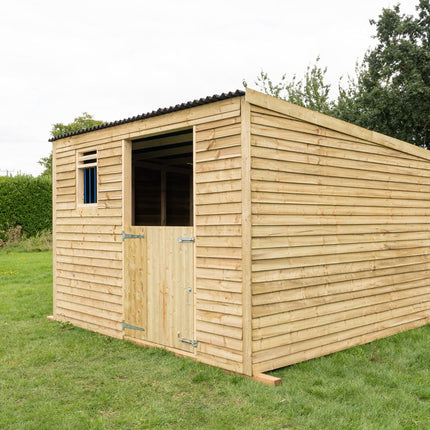 12ft x 12ft Mobile Animal Field Shelter V.1