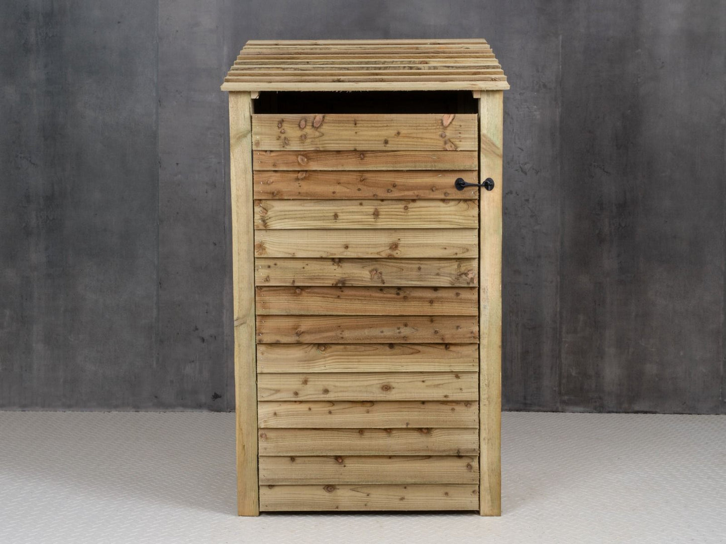 Wooden Log Store with Door W-99cm, H-126cm Or 180cm, D-88cm