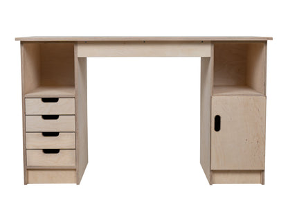 Multi-purpose wooden workbench, storage cabinet Olympus-1