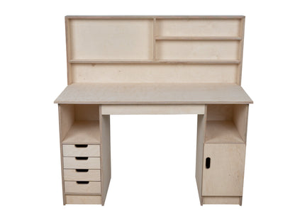 Multi-purpose wooden workbench, storage cabinet Olympus-1
