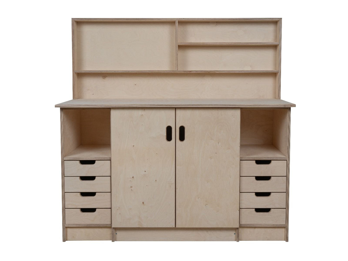 Multi-purpose wooden workbench, storage cabinet Olympus-10