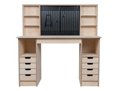 Multi-purpose wooden workbench, storage cabinet Olympus-2